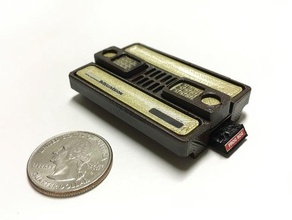 mini-intellivision-Konsole - Spielzeug Spiele heilen geek der Miniatur retrogaming 3d print model - Mito3D