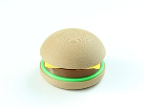 hamburguesa multicolor de alimentos beber cfog fabtotum la comida calle 3d print model - Mito3D