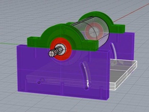 mini-Trommel sander Maschine tools drumsander thicknesser 3d print model - Mito3D