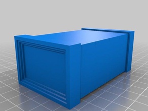 my customized easy print fit box electronics 3d print model - Mito3D