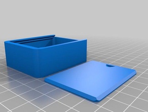 mon personnalisés ronde du couvercle de la boîte 05 dégagement les conteneurs 3d print model - Mito3D