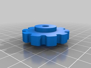 thumb scew 3d printer parts customized 3d print model - Mito3D