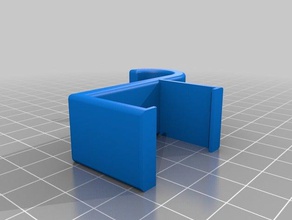 desk hook z-line khloe office 3d print model - Mito3D