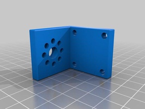 moderner Robotik sensor-Halterung engineering ftc 3d print model - Mito3D