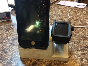 iphone 67 lifeproof stand apple relógio organização a assistir 7 dock para case 3d print model - Mito3D
