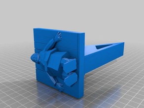 hodor door step fixed household 3d print model - Mito3D