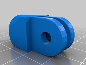 mi personalizados gopromounts 2 cámara 3d print model - Mito3D