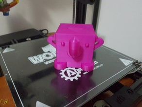 block elephant bank 3d printing 3d print model - Mito3D