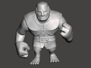 clash royale géant les créatures clans coc 3d print model - Mito3D