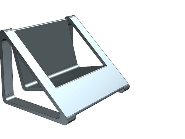 mobile phone stand office iphone 3D print model - Mito3D
