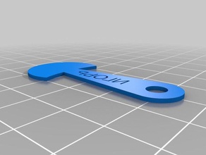 my customized shopping trolley token 10 rub household supplies 3d print model - Mito3D