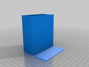box lid 90x42x100h containers customized 3d print model - Mito3D