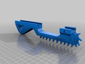airsoft chainsword afg mkii 3d printing 3d print model - Mito3D