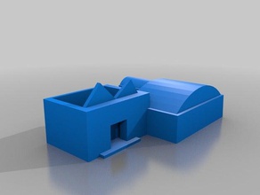 Einzel-Haus 3d drucken 3d print model - Mito3D