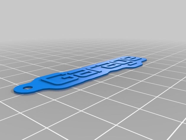 mon personnalisés g&eacuten&eacuterateur porte-clef 3d l'impression 3D print model - Mito3D
