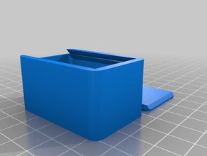 bo&icircte &agrave couvercle glissante box sliding lid tool holders boxes earbuds holder jessedeletedv1 3d print model - Mito3D
