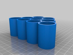 soporte botes pintura aerografo 3d printing 3d print model - Mito3D