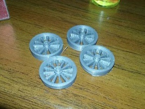 roda de carroça jogos 3d print model - Mito3D
