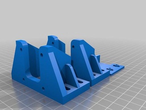 solidoodle dual motor drive 3d printer parts 3d print model - Mito3D