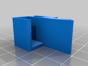 guide de la porte coulissante ménage fournitures 3d print model - Mito3D