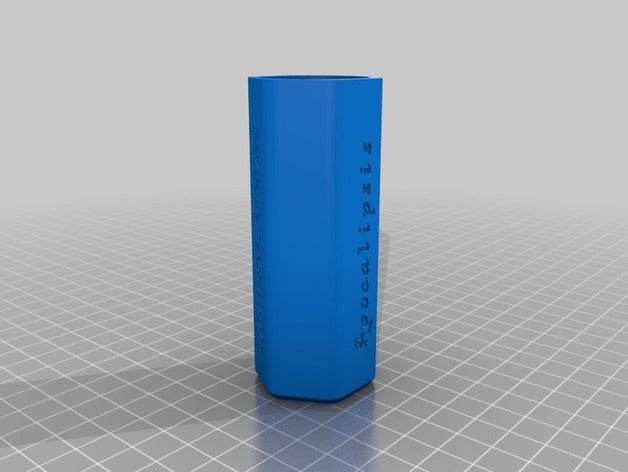 meu personalizados labirinto de presente uma tampa caixa texto quebra-cabeças 3D print model - Mito3D