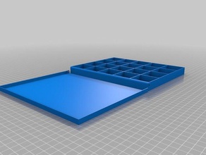il mio personalizzati, scatola della pillola di organizzatore contenitori 3d print model - Mito3D