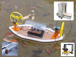 embase bateau-Boot-Basis - Spielzeug Spiele 3d print model - Mito3D