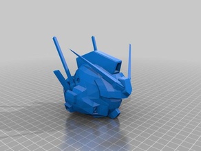godxgundams dragon ball kai cabeça correcção brinquedo jogo acessórios 3d print model - Mito3D