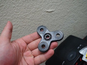 mini spinny triple spinner smaller hands gadgets edc toy fidget 3d print model - Mito3D