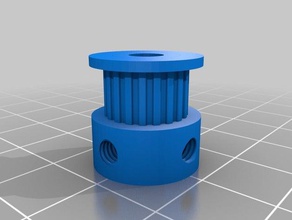 5mm 2gt-20 teeth timing pulley wheel 3d printer parts 3d print model - Mito3D