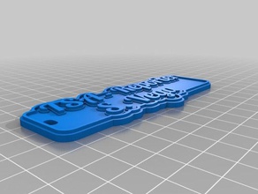 tsa vega chaveiros personalizado 3d print model - Mito3D