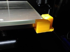 lit de verre clips 3d l'imprimante accessoires 3d print model - Mito3D