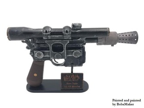 han solo blaster dl-44 accessoires de jeu dl44 star wars 3d print model - Mito3D