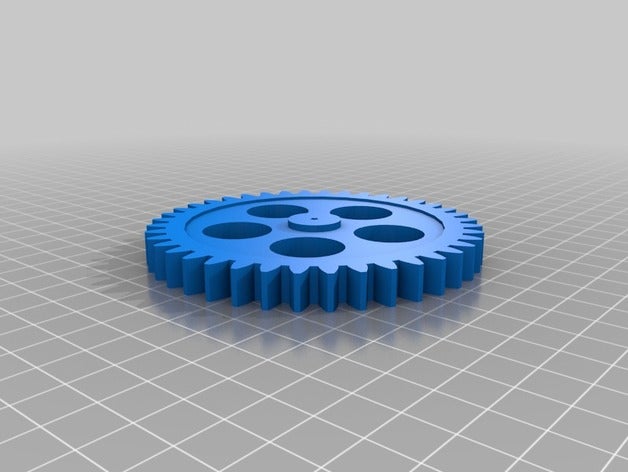 dişli 40 dinti hobi özelleştirilmiş 3D print model - Mito3D