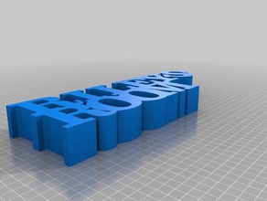 rileys camera porta il nome di tag i segni loghi personalizzato 3d print model - Mito3D