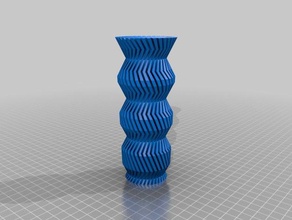 vase Dekor Blumen-vase Blumenvasen 3d print model - Mito3D