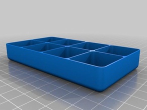 8 cubetti di titolare organizzazione personalizzato 3d print model - Mito3D