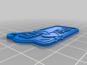 gigi i portachiavi personalizzato 3d print model - Mito3D