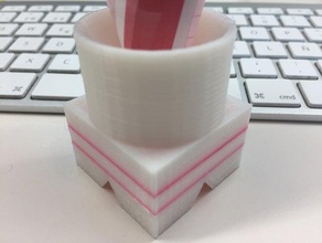 cono de helado titular alimentos beber en la montaña rusa escritorio 3d print model - Mito3D