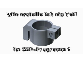 tubeholder adaptador de suporte cad 3d impressão substituição partes 3d print model - Mito3D