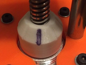 prusa i3 mk2 lead screw cover alignment gauge 3d printer parts 3d print model - Mito3D