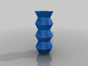 vase décor de fleurs les vases à 3d print model - Mito3D