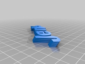 jenny tag organization customized 3d print model - Mito3D