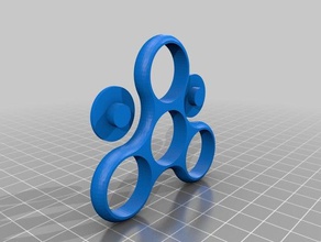 tri spinner fidget jouet plus de choix fichier 3d l'impression 3d print model - Mito3D