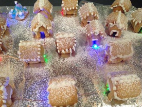 cortador de galletas pan jengibre la casa cocina comedor hornear navidad vacaciones 3d print model - Mito3D