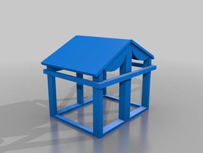 Haus 3d drucken 3d print model - Mito3D