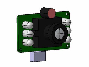 linksprite ls-201 caméra ip module de 3d print model - Mito3D