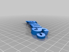 ptachiavi samuel llaveros personalizado 3d print model - Mito3D