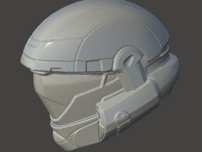 odst casco 28mm estatuilla juegos halo cabeza warhammer 40k 3d print model - Mito3D