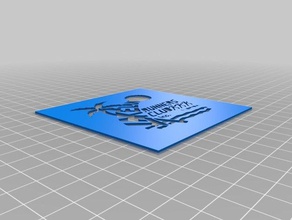 lrc logotipo a arte as ferramentas personalizado 3d print model - Mito3D